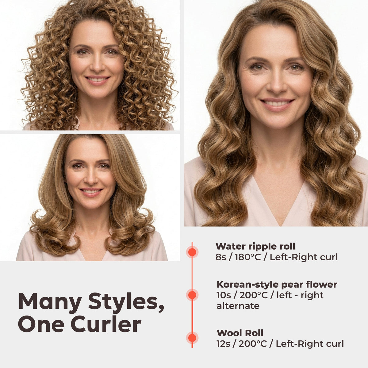 Ciriel FineCurl™ Pro | Draadloze Krultang