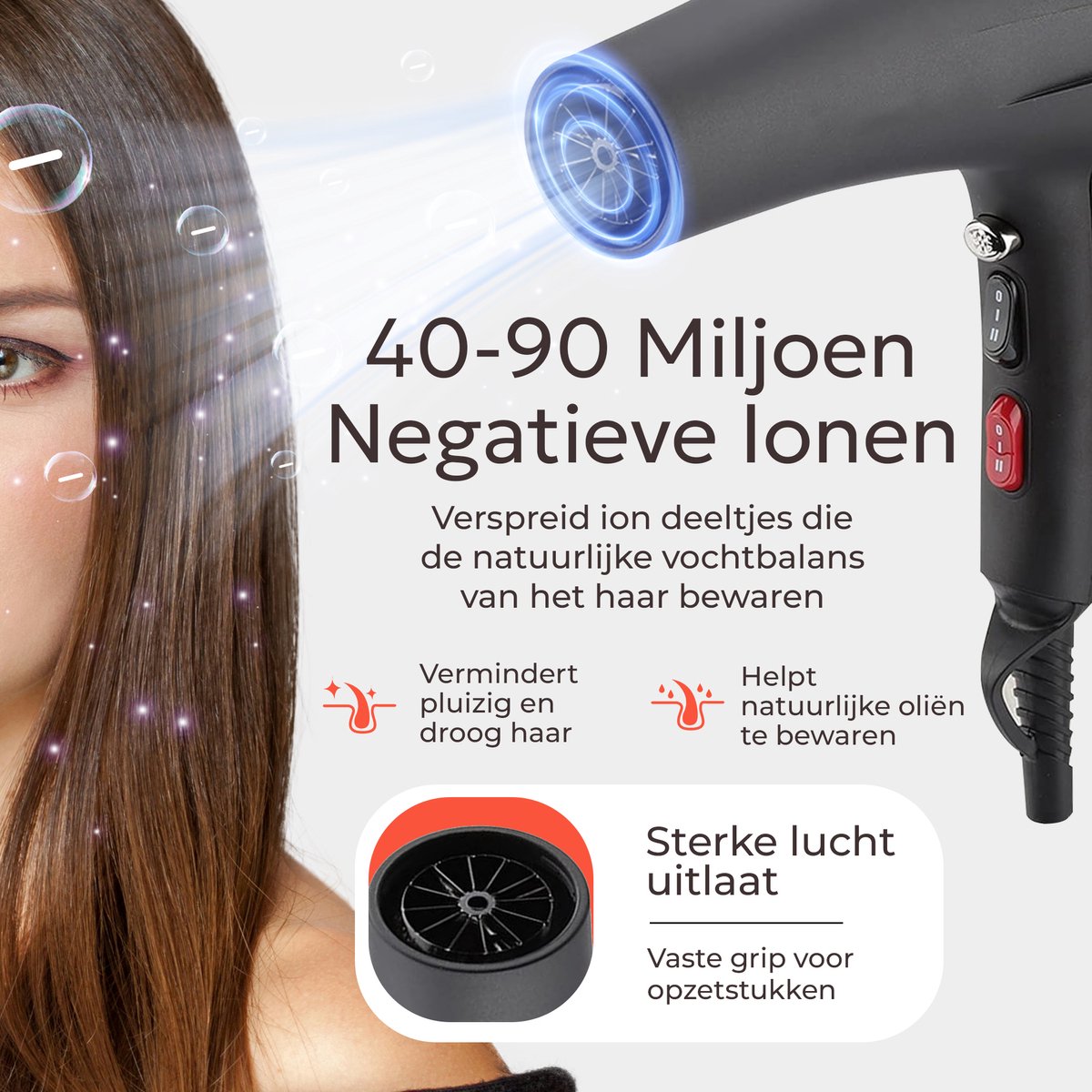 Ciriel Föhn Met Diffuser 2400W Incl. haarborstel