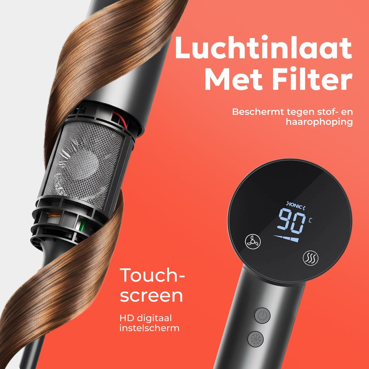 Ciriel CurlTouch™ Pro + 2 GRATIS stylingaccessoires