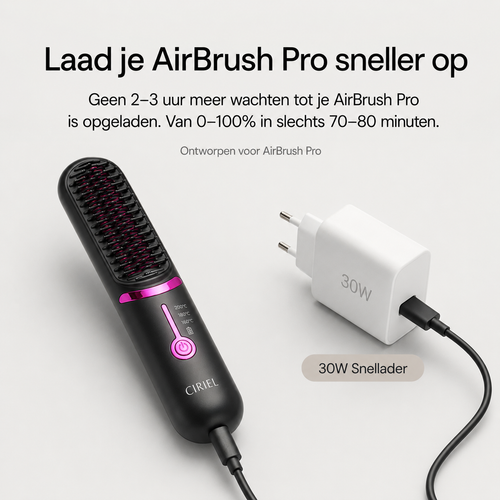 Snellader voor je AirBrush Pro – 30W