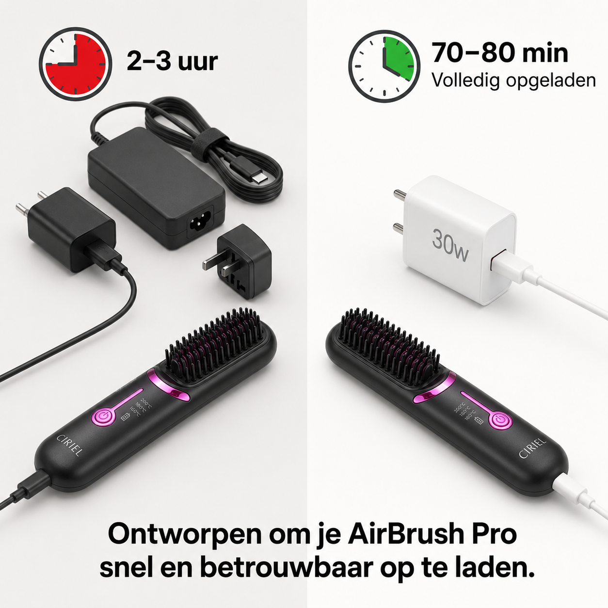 Snellader voor je AirBrush Pro – 30W