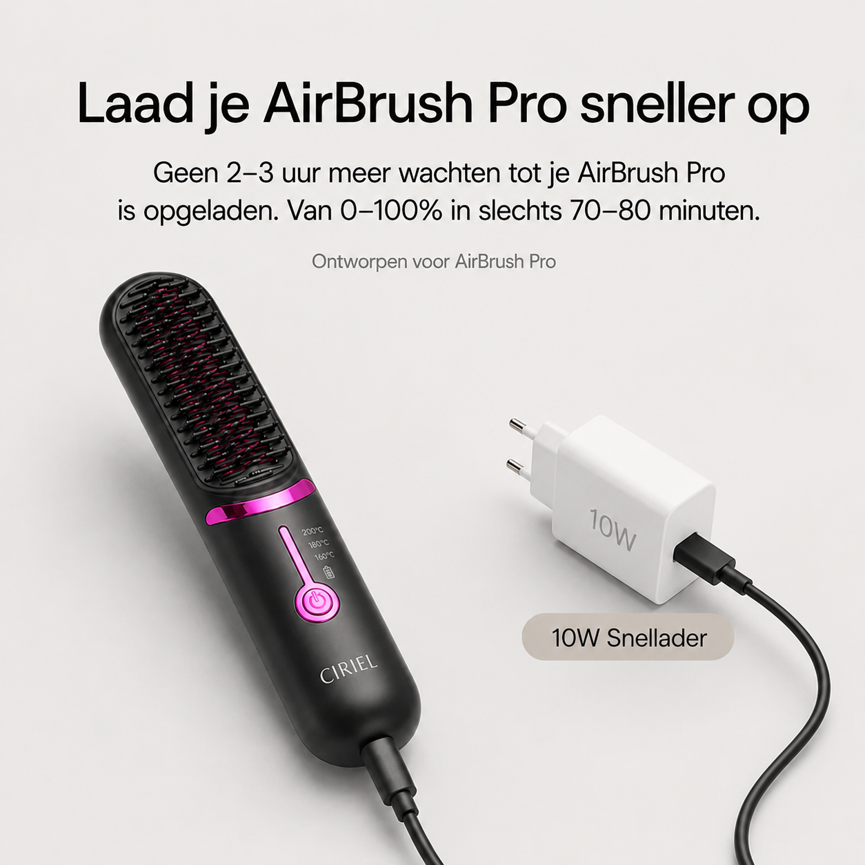Snellader voor je FineHeat™ 3 – 10W